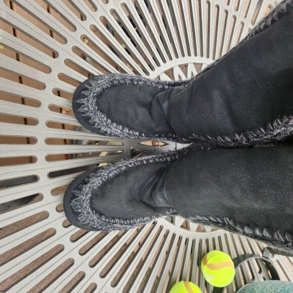 MOU Eskimo 40 Tall Boots (Black) size 40 (US 9) - Picture 5 of 5